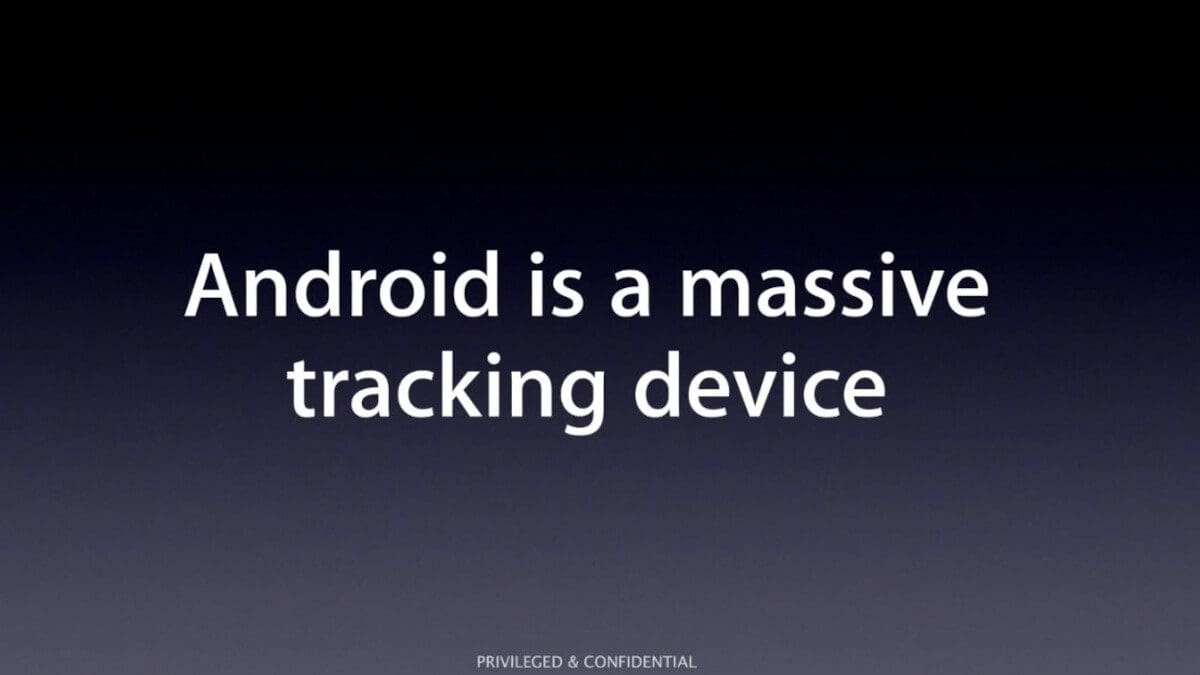 Featured image for Revealed: Apple’s Perception of Google’s Privacy Stance in 2013 through Internal Document Title Slides