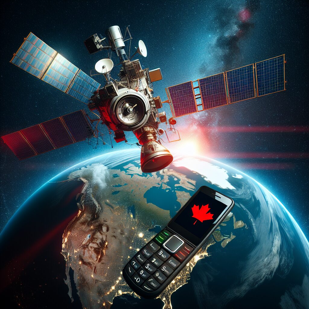 Featured image for Revolutionizing Telecommunications: SpaceX Makes Historic Video Call Through Starlink Satellites to Cell Phones in Canada