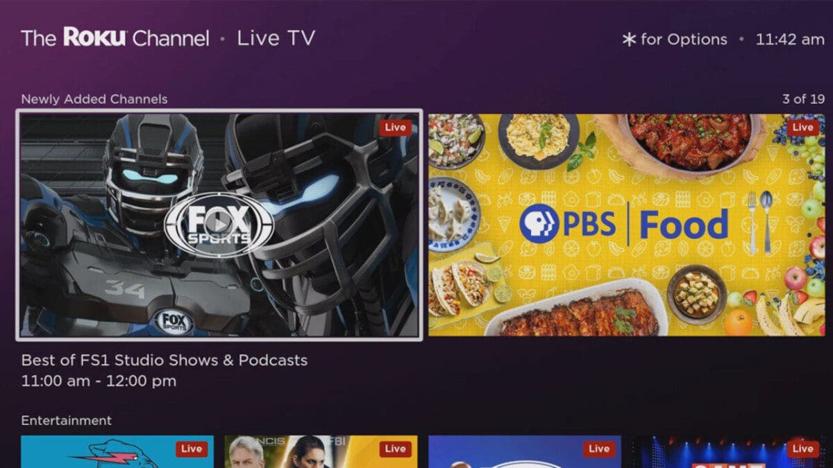 Featured image for Roku expands its offering with numerous new linear channels