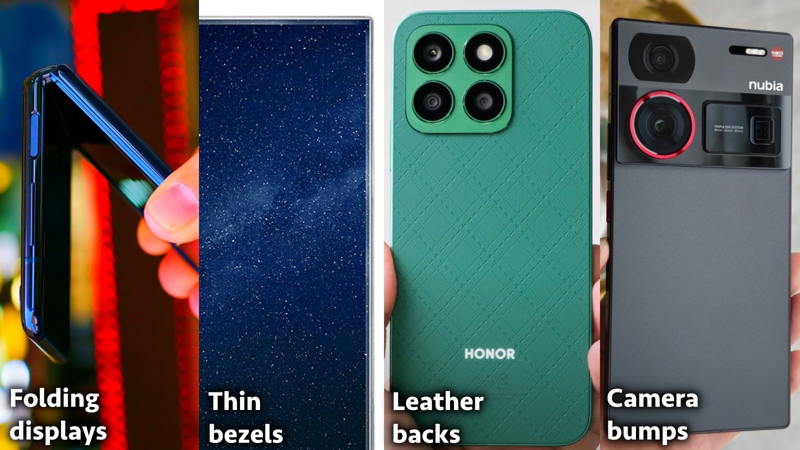 Trends in smartphone design for 2024. - Galaxy S24 phones wave goodbye to curved displays after 10 years - the most original Samsung feature