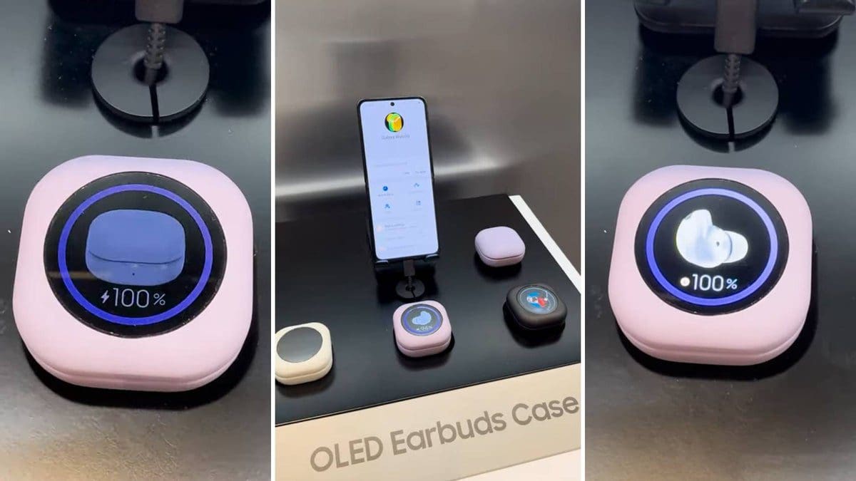 Featured image for Should Samsung’s prototype for Galaxy Buds case with OLED display get a thumbs-up or thumbs-down?