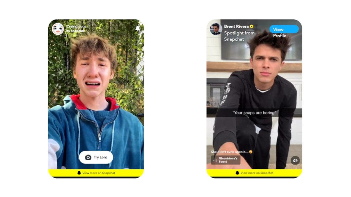 Featured image for Snapchat videos and stories are now embeddable
