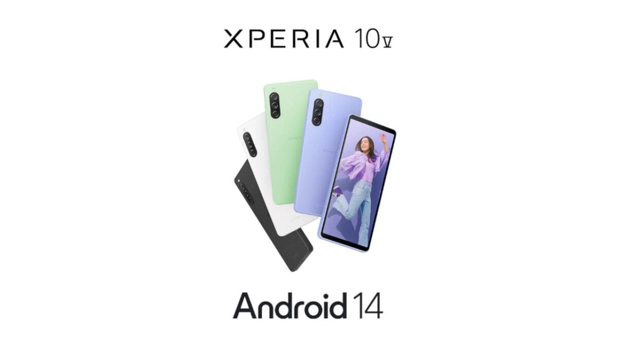 Featured image for Sony releases Android 14 update for the Xperia 10 V