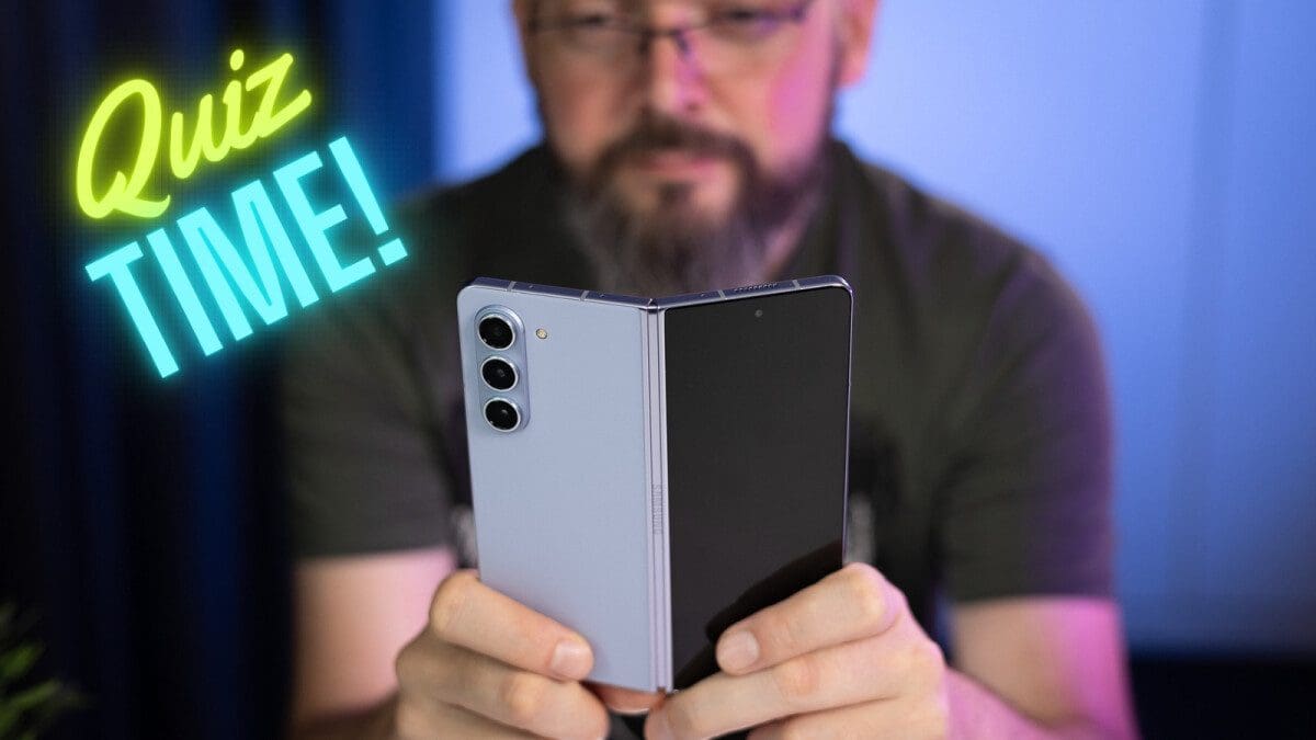 Featured image for Take our Samsung quiz to test your knowledge on the Z Fold 5 and Z Flip 5. Plus, discover exclusive Samsung deals!