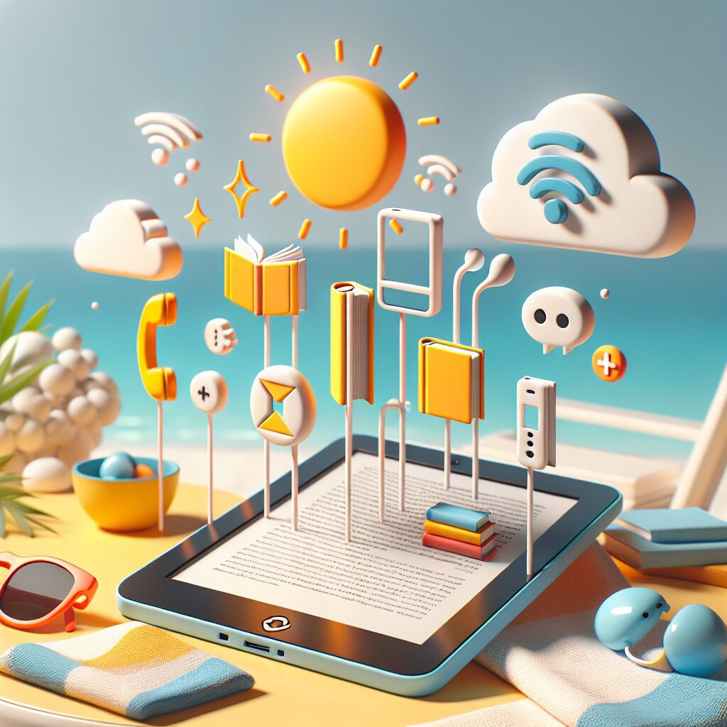 Featured image for Top 6 Telecommunications-Friendly Book Apps for Your Summer Reading