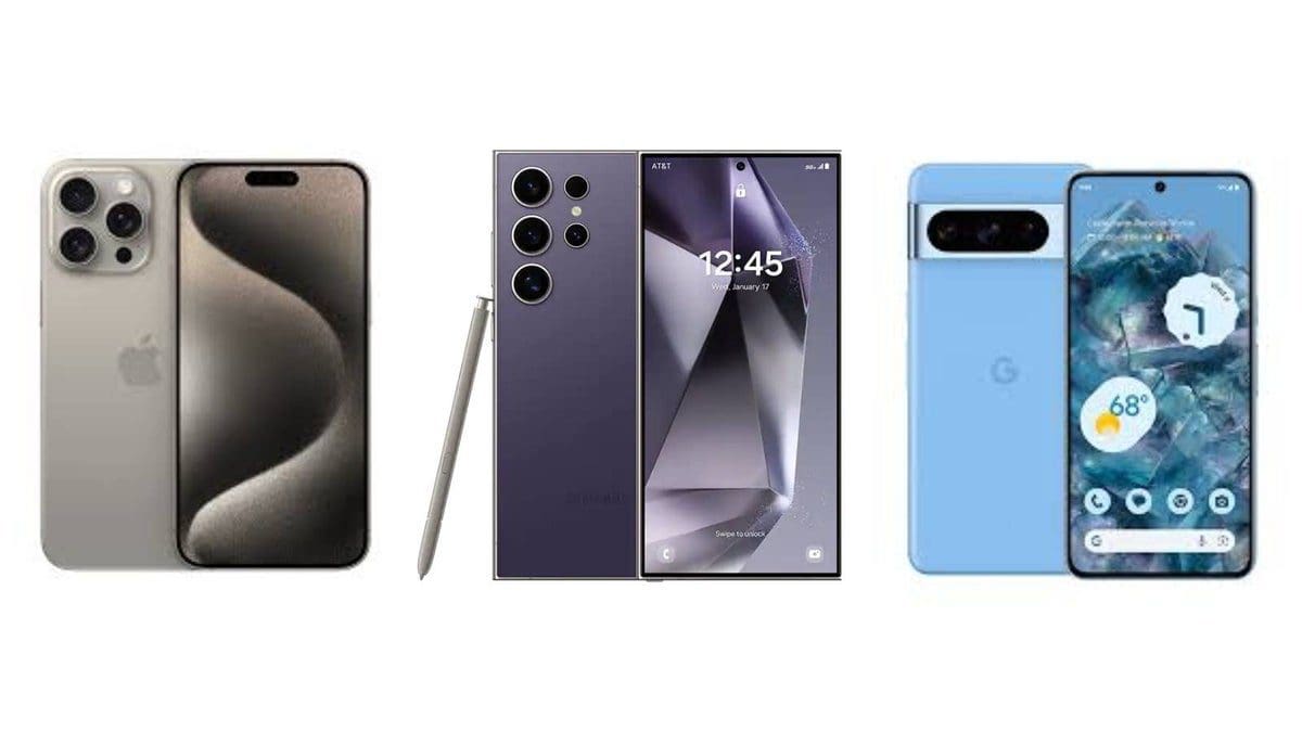 Featured image for Top Telecommunications Brands: How Apple’s iPhone 15 Pro Max Software Stacks Up Against Pixel 8 and Galaxy S24