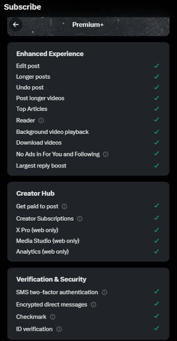 Premium Plus benefits - Twitter introduces expensive Premium Plus tier with even more benefits