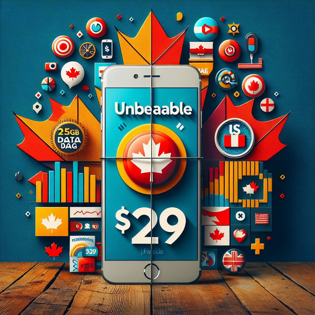 Featured image for Unbeatable $29 Plan: Get 25GB Data and US Calling with iPhone in Canada Blog!