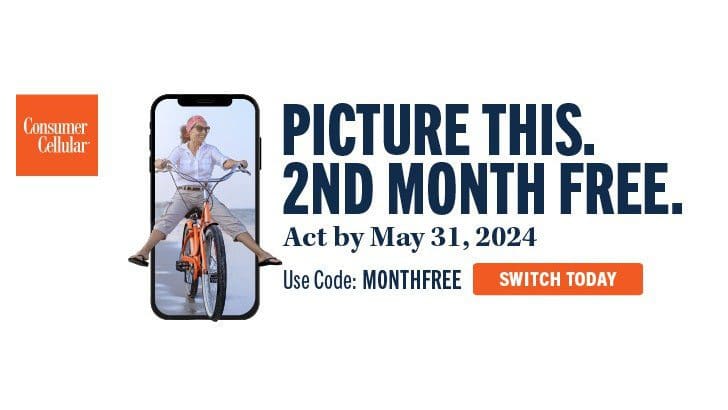 Featured image for Unlock Savings: Get Your Second Month Free with Consumer Cellular!
