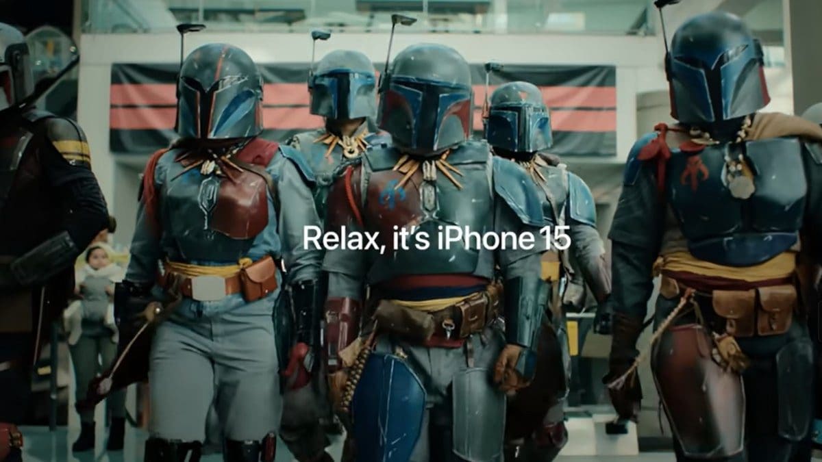 Featured image for Unlock the Force: Apple Launches Star Wars-Inspired Ad for iPhone 15 Series