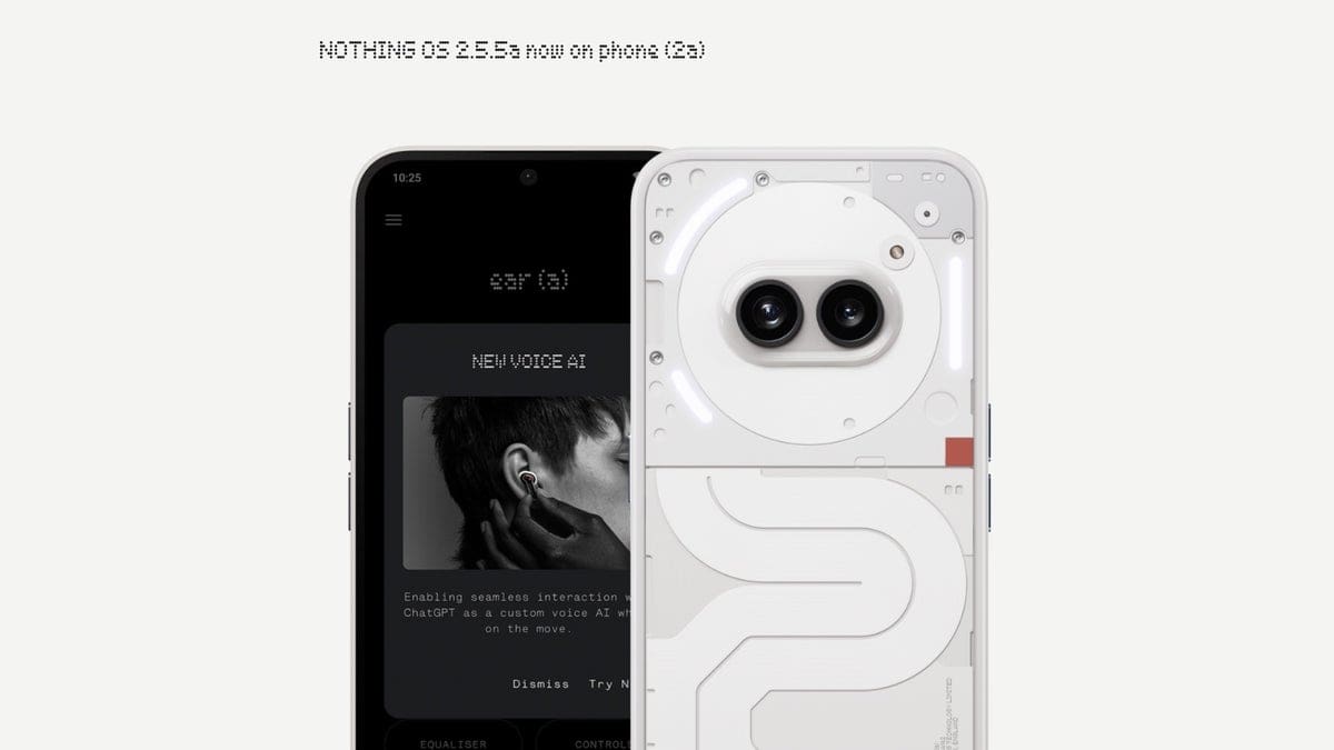 Featured image for Upgrade Alert: Nothing Phone (2a) Receives ChatGPT Integration and Enhanced Camera Features in Latest Update!