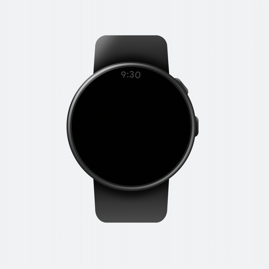 Using Google Assistant on a Wear OS smartwatch to start a Routine by saying “Hey Google, commuting to work” and then the watch displays the weather, that day’s calendar, and that it’s playing music on the phone.