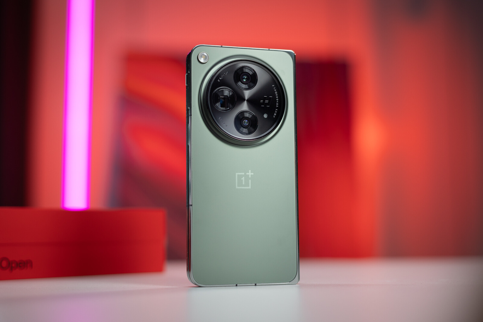 The OnePlus Open in Emerald Dusk - OnePlus Open colors: all the official hues
