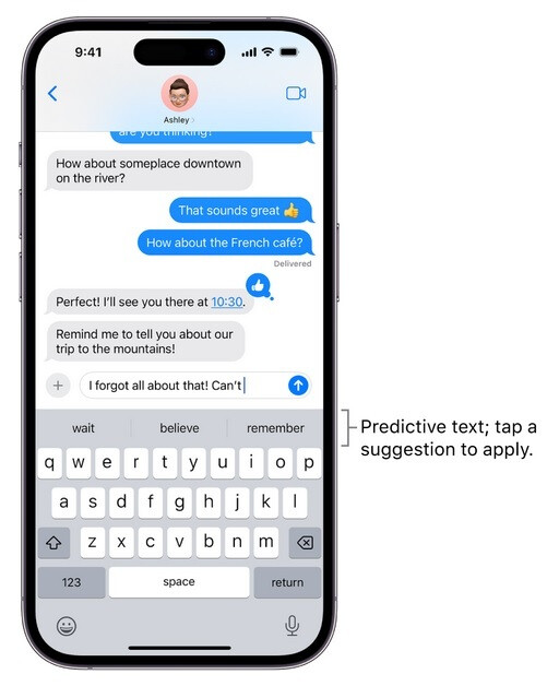 Predictive text on the iPhone - iOS 17.2  will bring a useful new toggle to the iPhone's virtual QWERTY