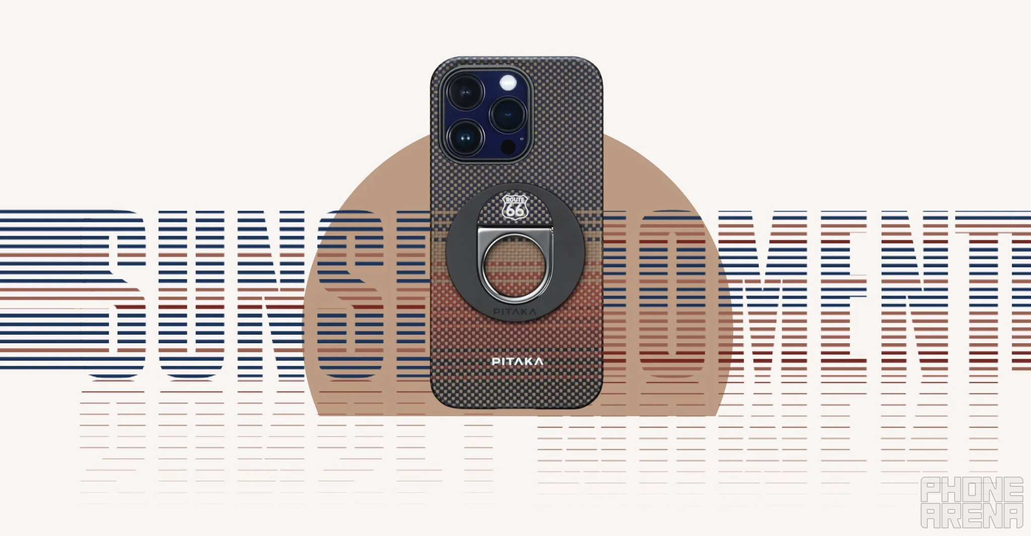Sold out Sunset Moment case model - Pitaka's new colors: aramid/carbon fiber cases and watch bands with a dash of character!