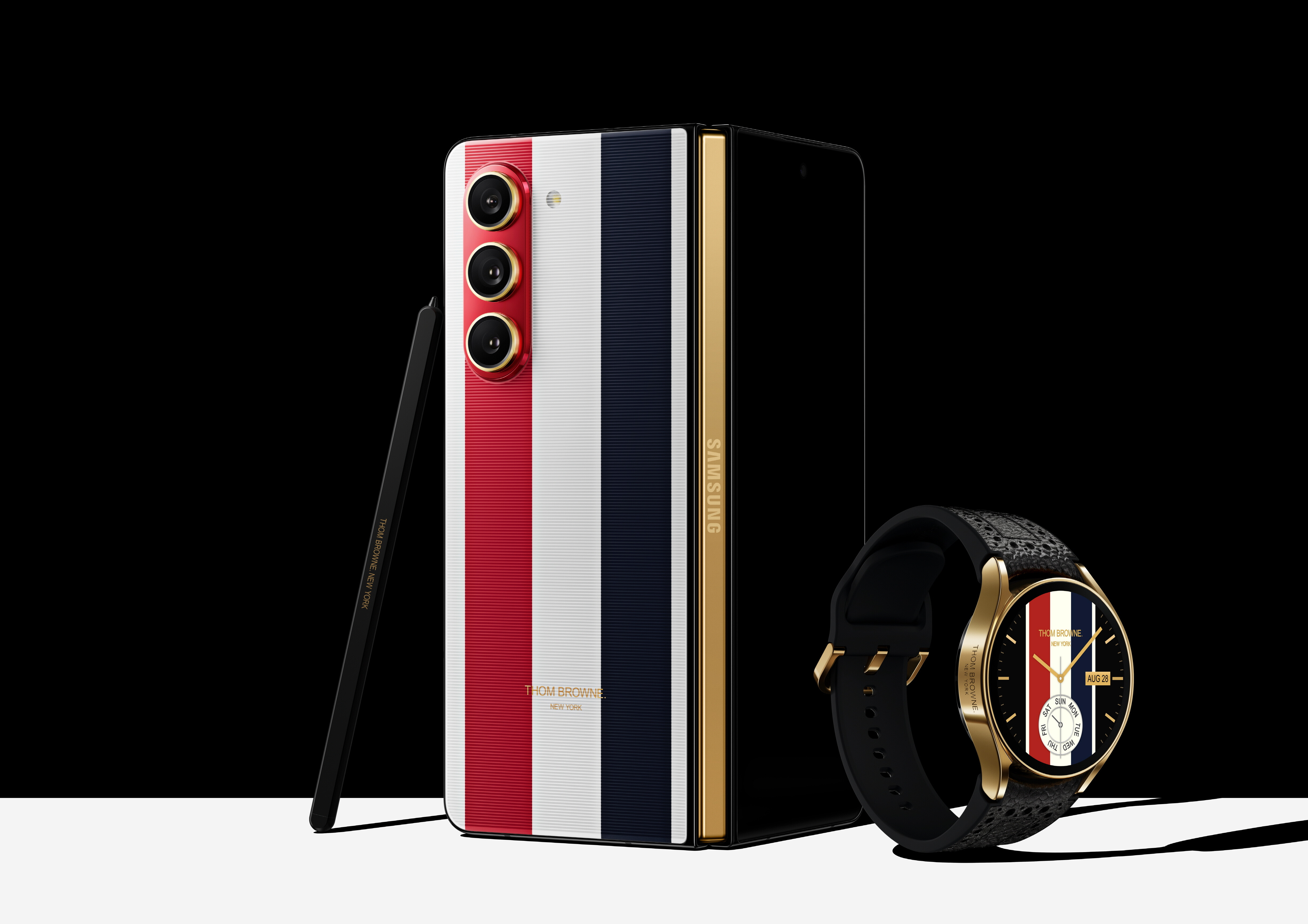 Samsung - Samsung announces this year's limited Thom Browne edition for Galaxy Z Fold5 and Watch6