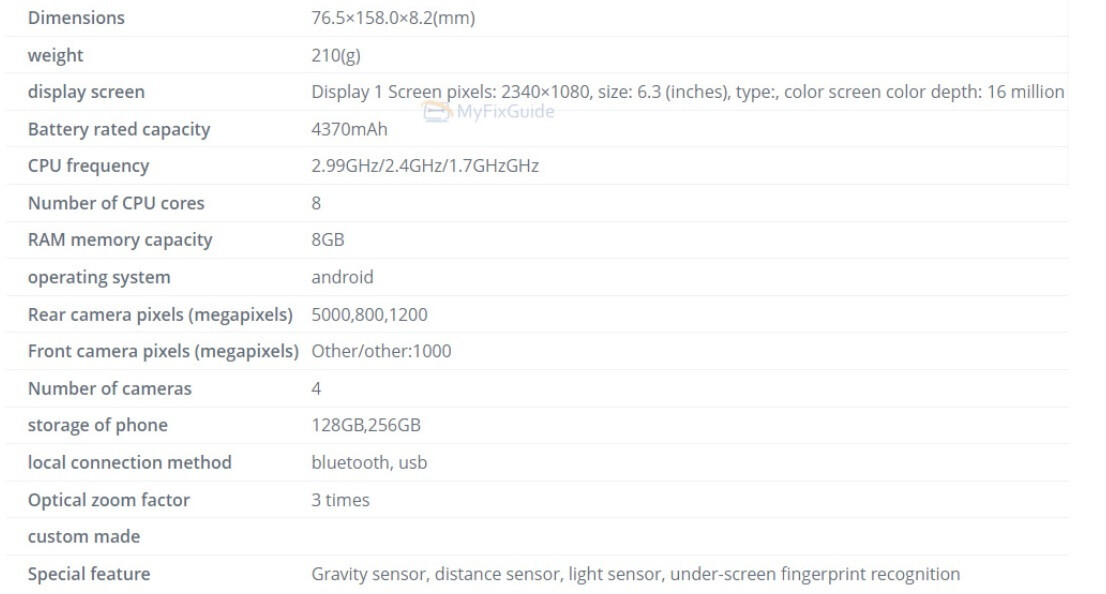 Galaxy S23 FE specs from TENAA - Images of Samsung Galaxy S23 FE and plenty of specs appear on regulatory website