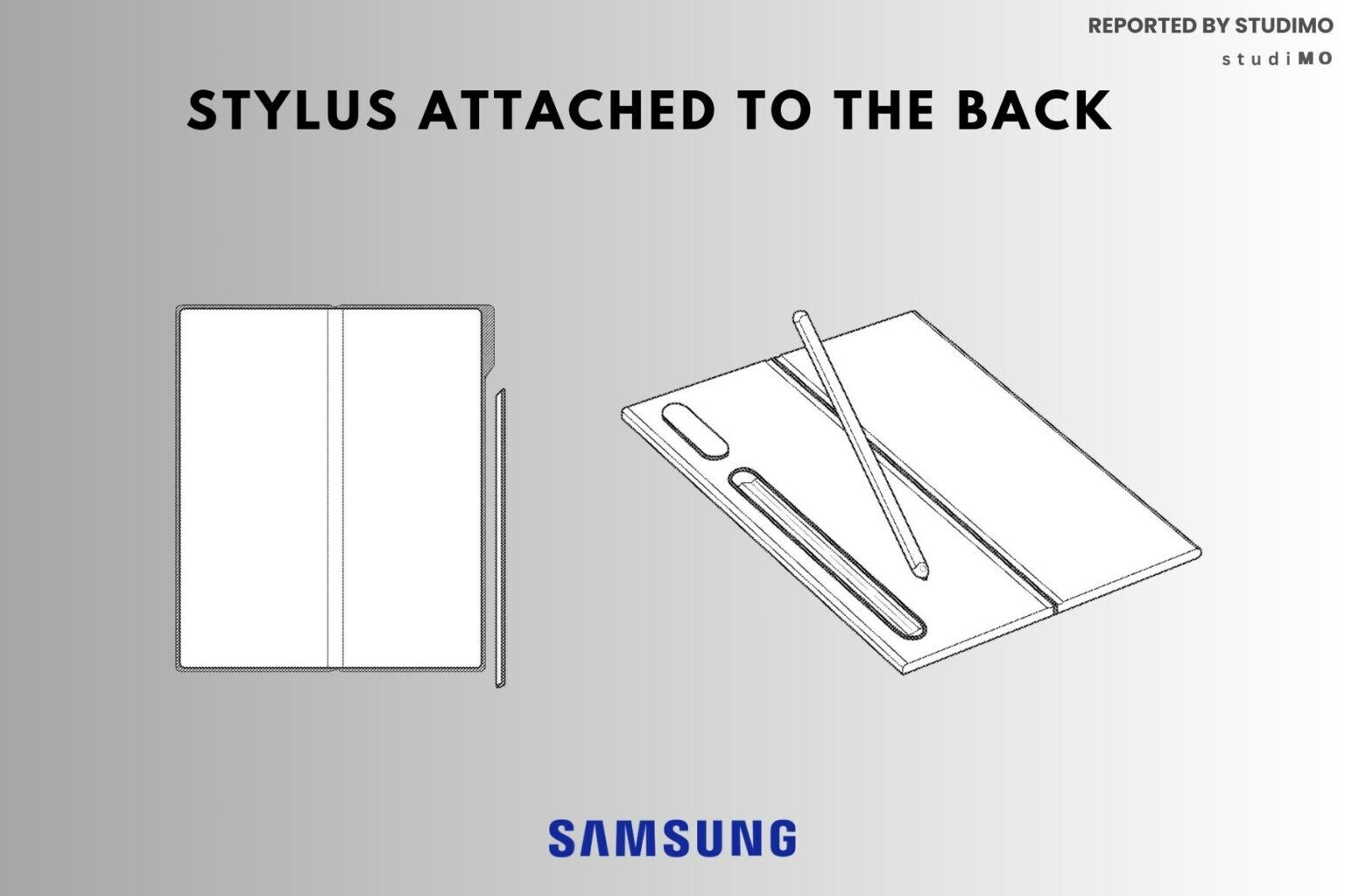 Samsung receives a patent for a rear slot to house the S Pen on the Galaxy S Fold foldable - The S Pen may get its own home on the Galaxy Z Fold 6