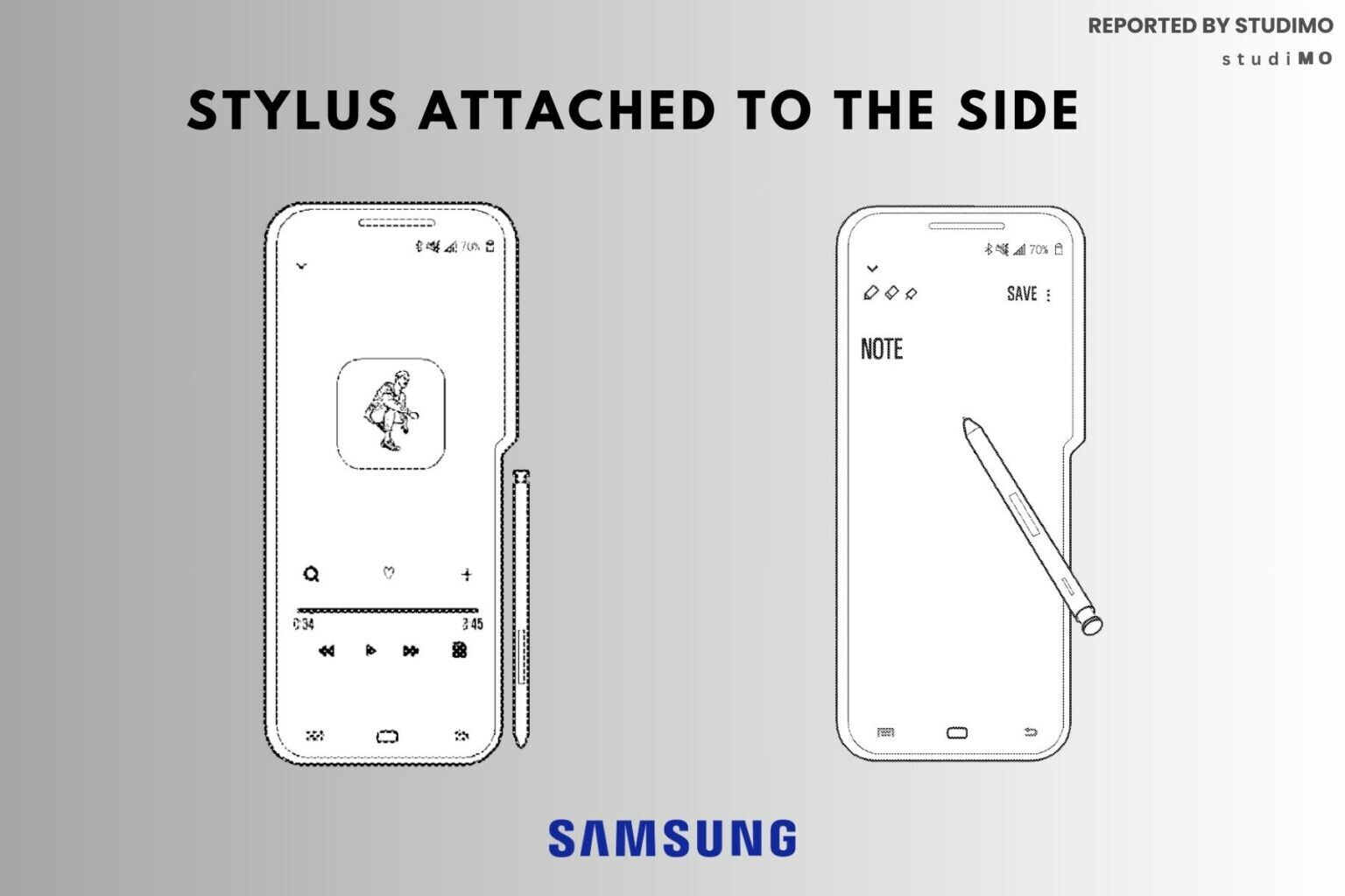Samsung receives a patent for a side slot on the Galaxy Z Fold 6 where the S Pen can be stored - The S Pen may get its own home on the Galaxy Z Fold 6