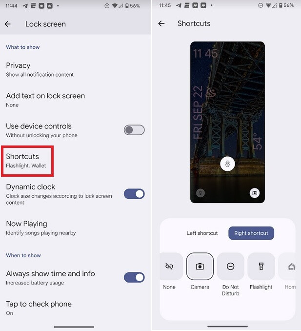 With Android 14, Pixel users can customize their lock screen shortcuts - Android 14 allows Pixel users to change the shortcuts on their lock screens