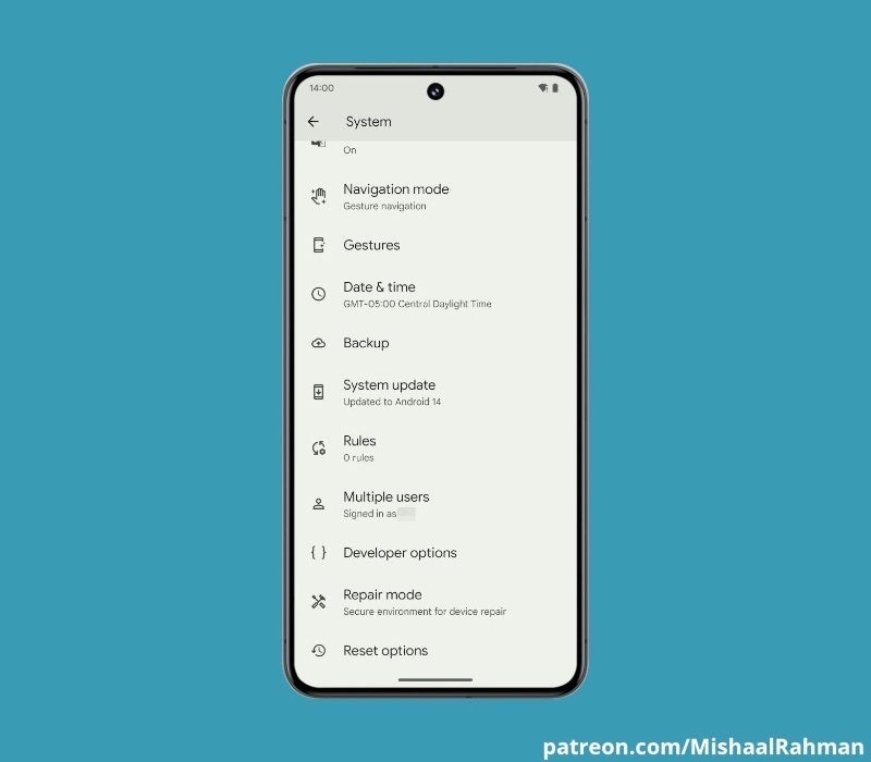 Image Credit–Mishaal Rahman - Here's how Google Pixel's new "Repair Mode" will protect your privacy when sending it in for service