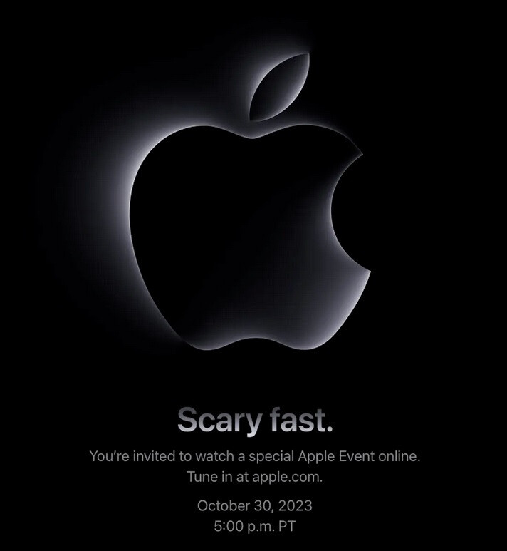 Apple will be holding its Scary Fast event on October 30th - Apple to hold 'Scary Fast' event October 30th; will we see updated iPads surface?