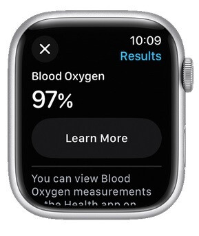 The blood-oxygen sensor at work on the Apple Watch - Apple Watch may be banned from entry into the U.S.